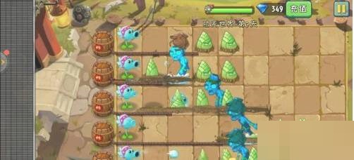植物大戰僵尸2功夫世界第7天困難怎么打?植物大戰僵尸2功夫世界第7天困難打法攻略截圖