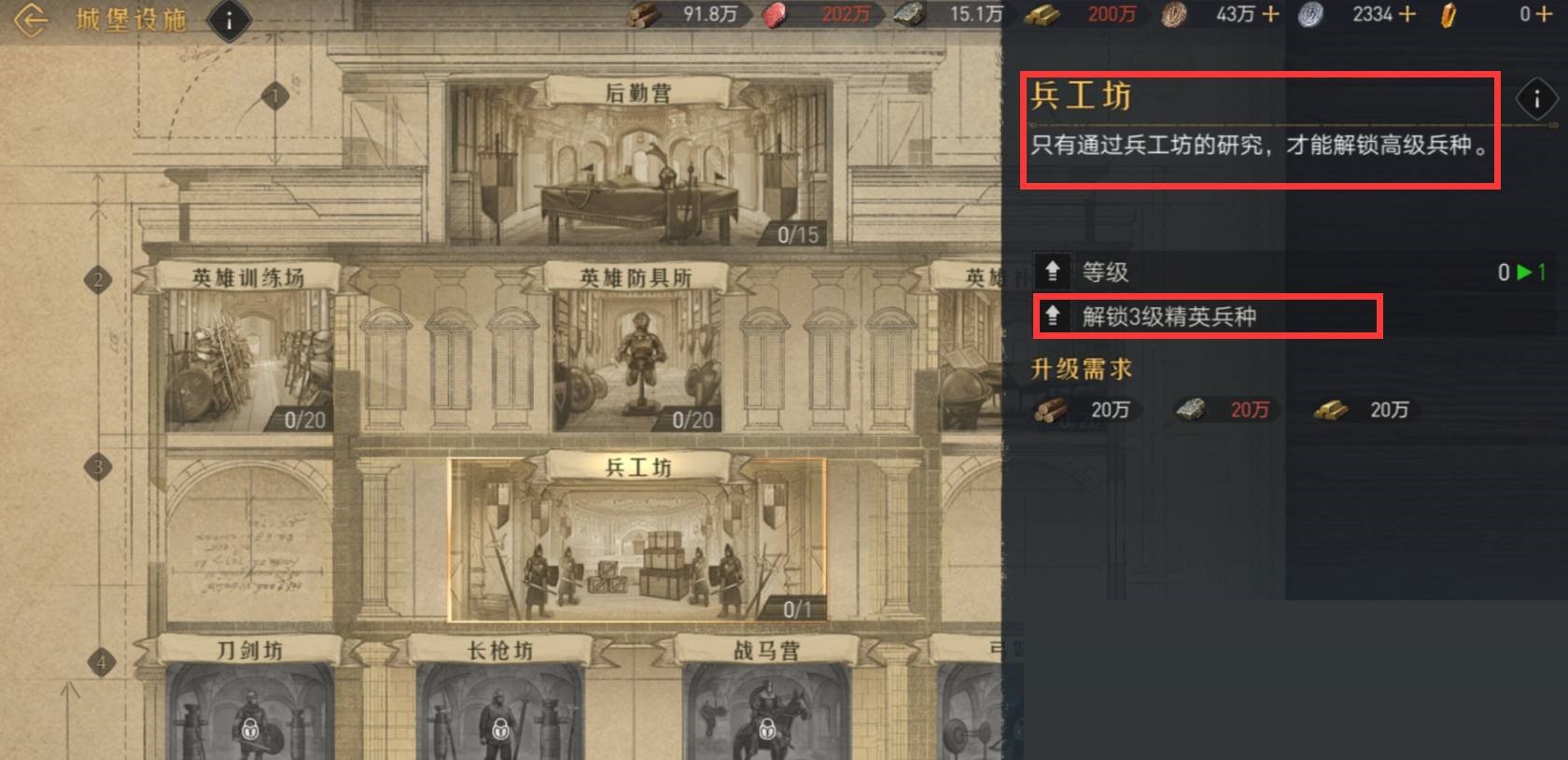 重返帝国特色兵种怎么解锁?重返帝国特色兵种解锁方法截图