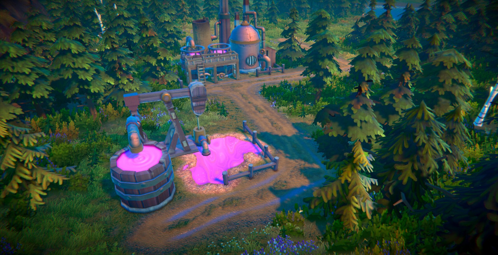 童话风城镇建造游戏《寓言之地》将登陆Steam