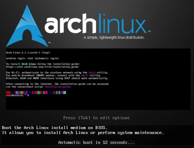 Arch Linux 2023.01.01版本发布