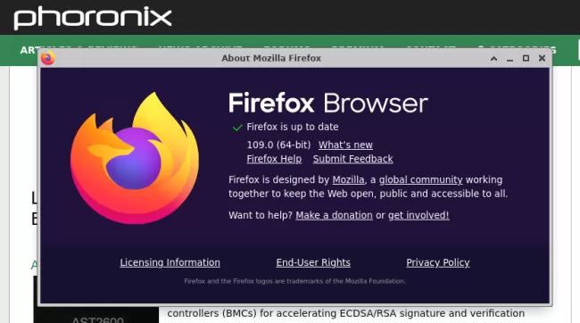 Firefox火狐浏览器109正式版发布