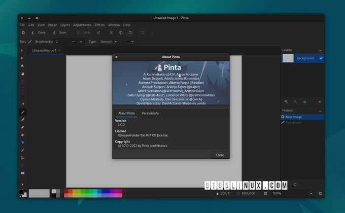 Pinta 2.1开源绘画程序发布