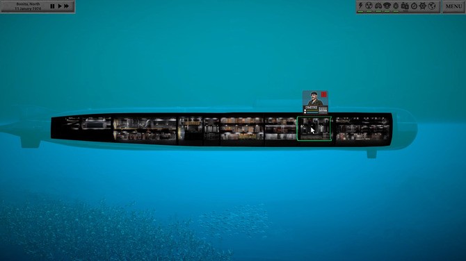核潜艇模拟新游《Nuclear Sub》已上架steam截图