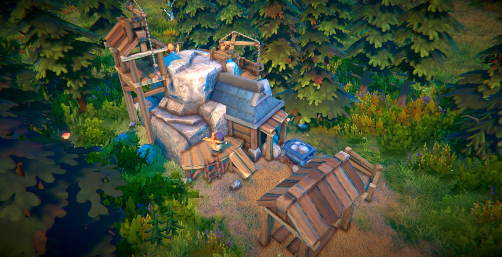 童话风城镇建造游戏《寓言之地》将登陆Steam