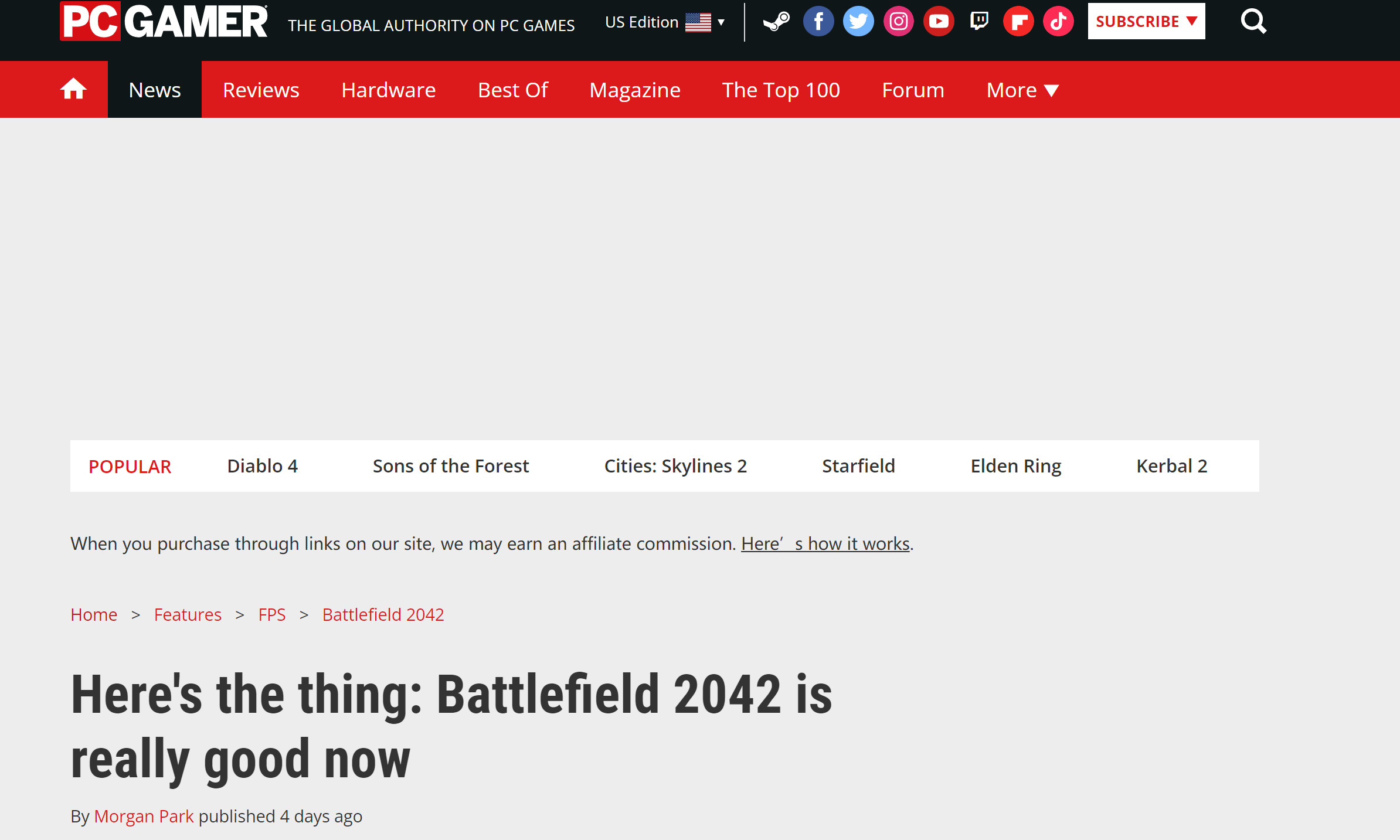 《战地2042》开启Steam游戏免费试玩活动 持续到3月16日截图