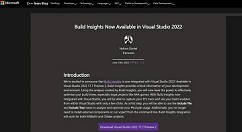微软将“生成见解”工具引入 Visual Studio 2022：可智能分析开发者代码