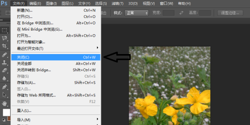 photoshop cs6如何关闭照片?photoshop cs6关闭照片的方法