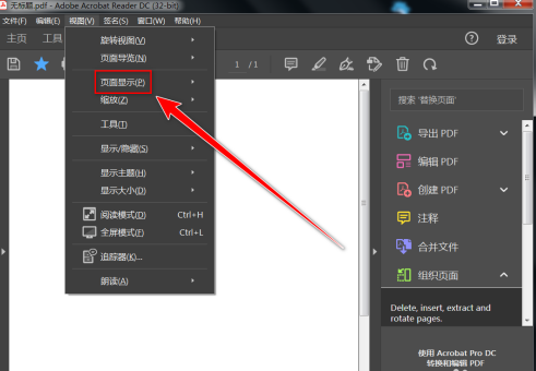 Adobe Acrobat Reader DC怎样开启双页模式?Adobe Acrobat Reader DC开启双页模式的方法