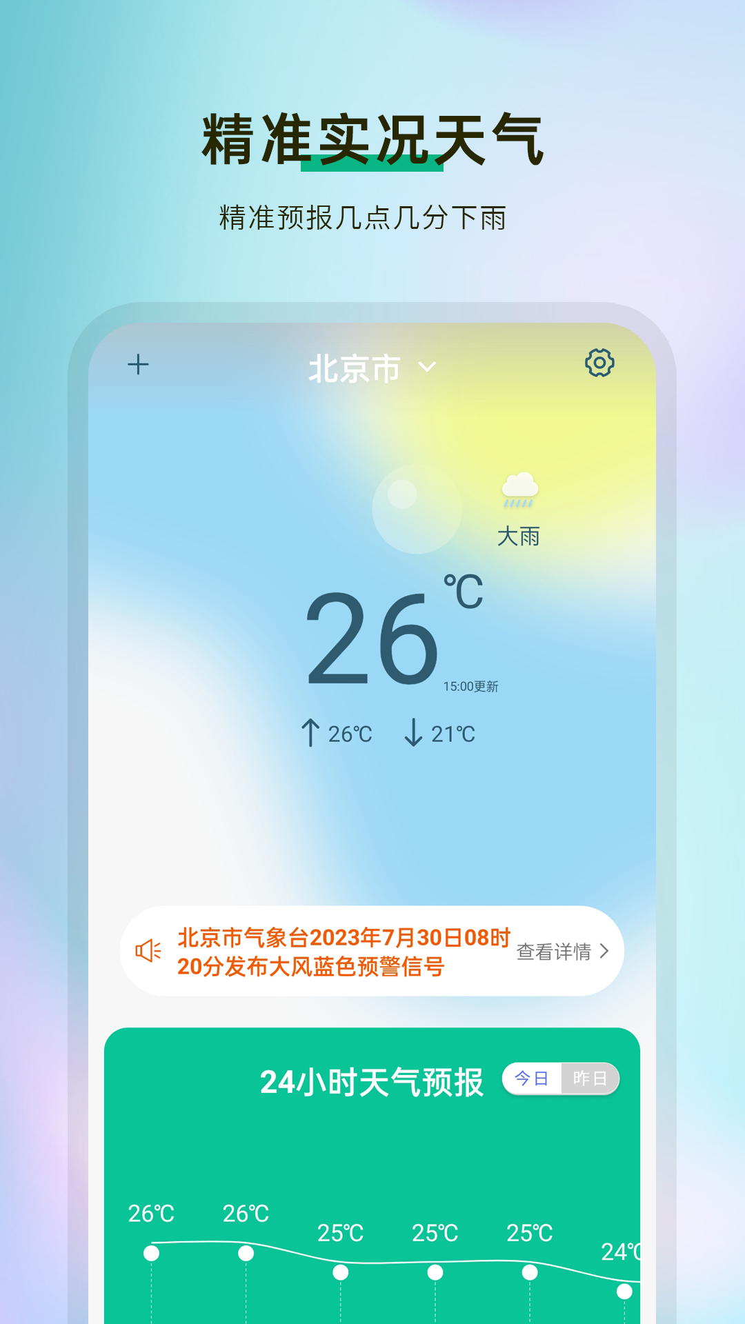 天气截图