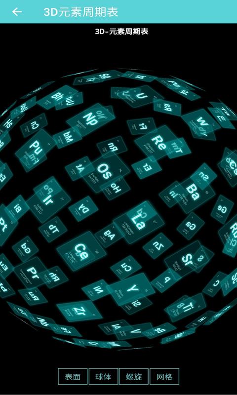 元素周期表截图