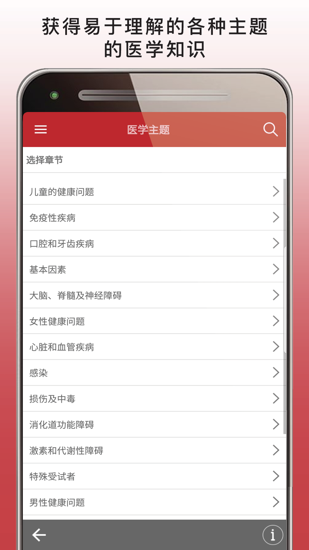 默沙东诊疗手册大众版截图