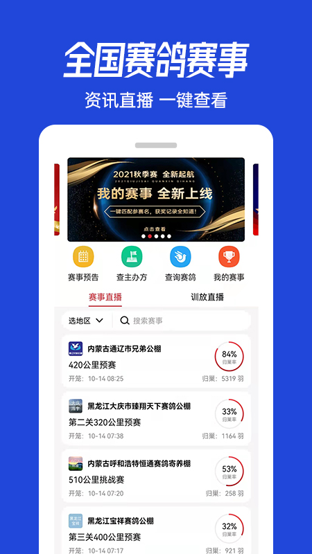 青鸽网截图