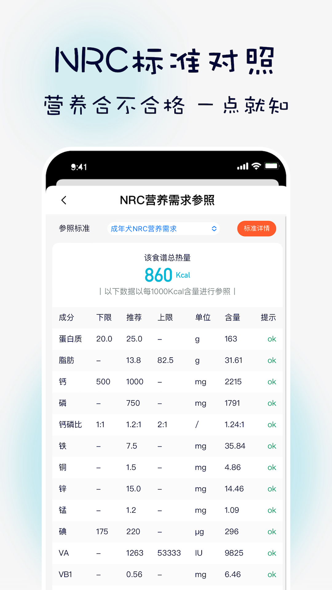嗷呜猫狗食谱截图