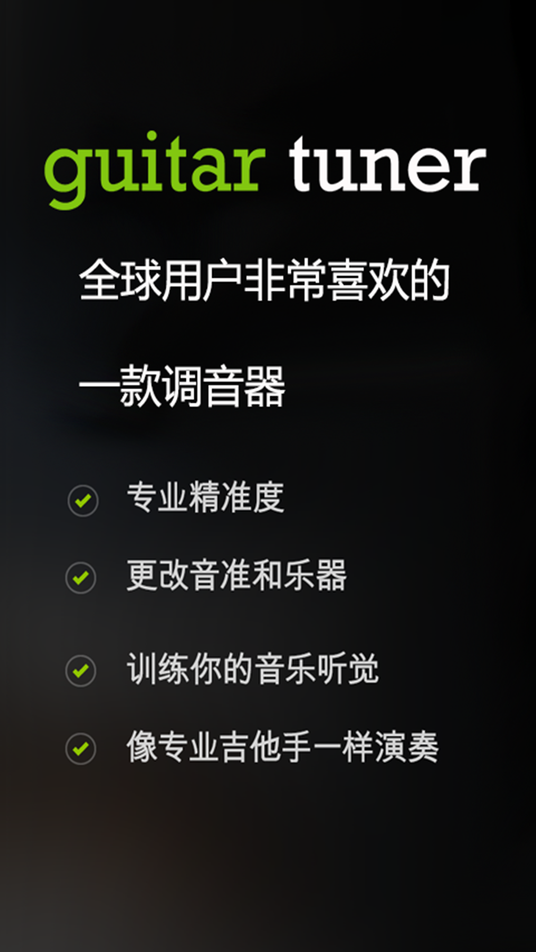 调音器（Guitar Tuner）截图