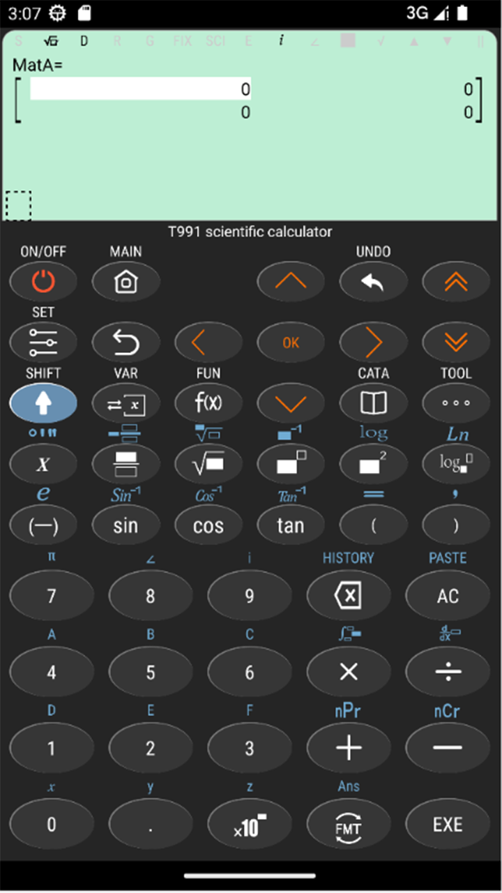 T991科学计算器截图