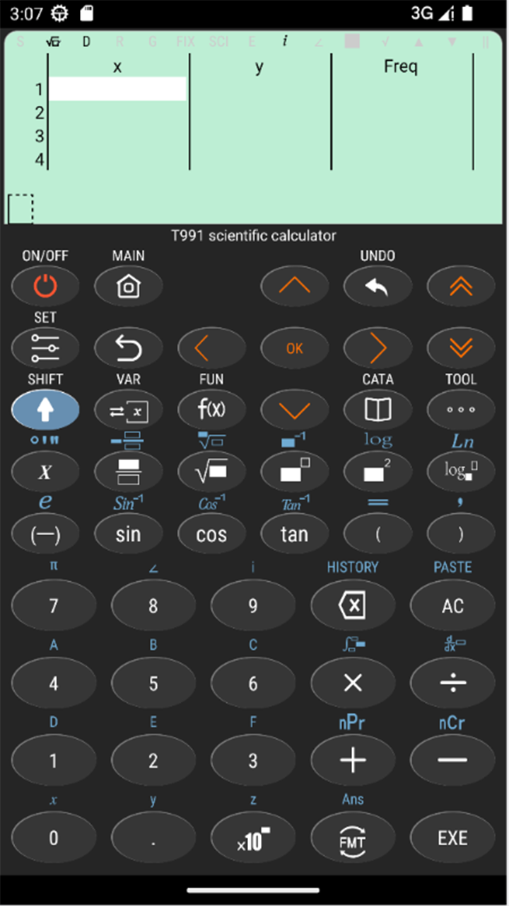 T991科学计算器截图