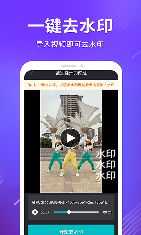 视频无痕去水印截图