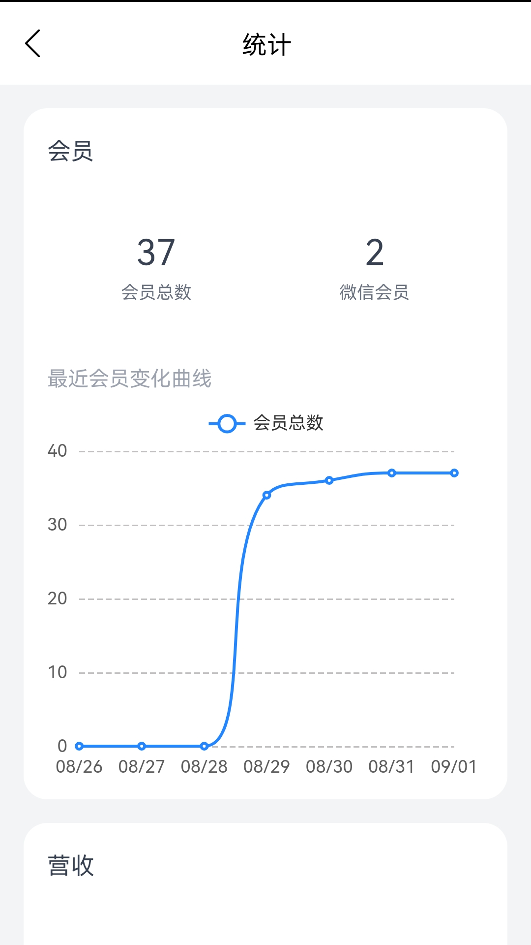 我的会员管家截图
