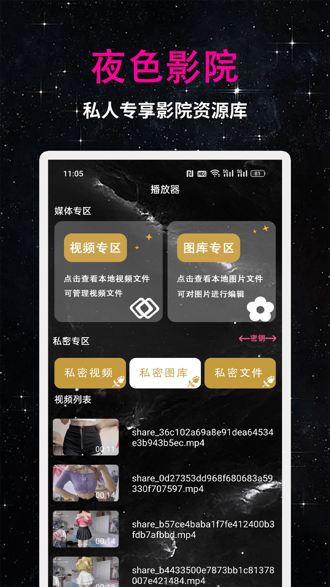 夜色播放器截图