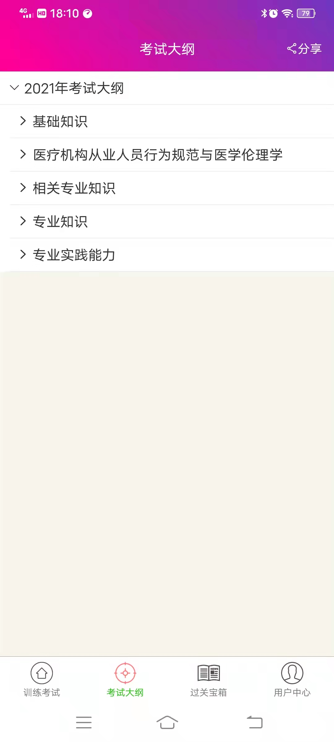 肿瘤学主治医师总题库截图