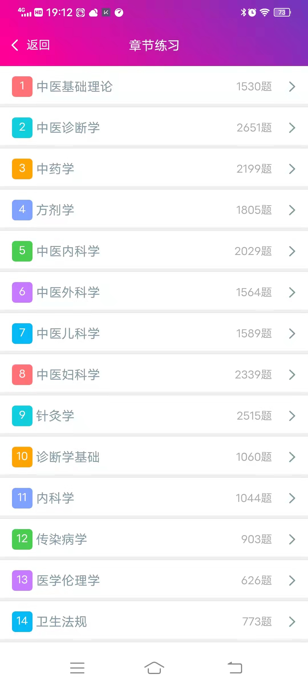 中医执业医师总题库截图