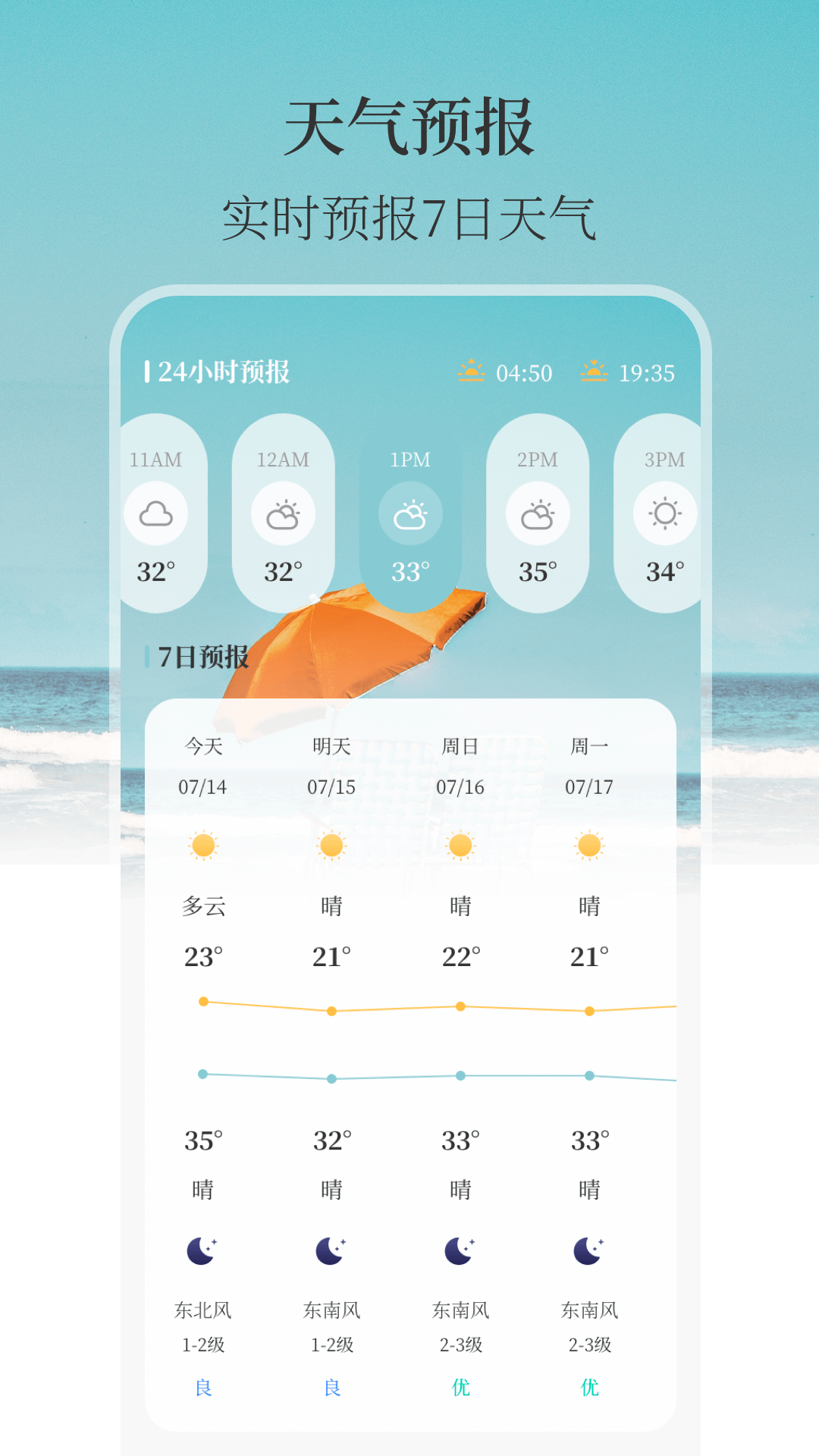 室内温度计截图