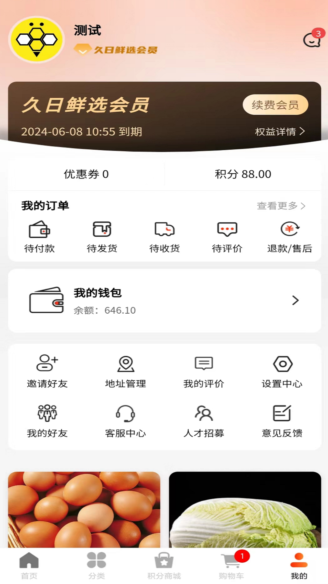 久日鲜选截图