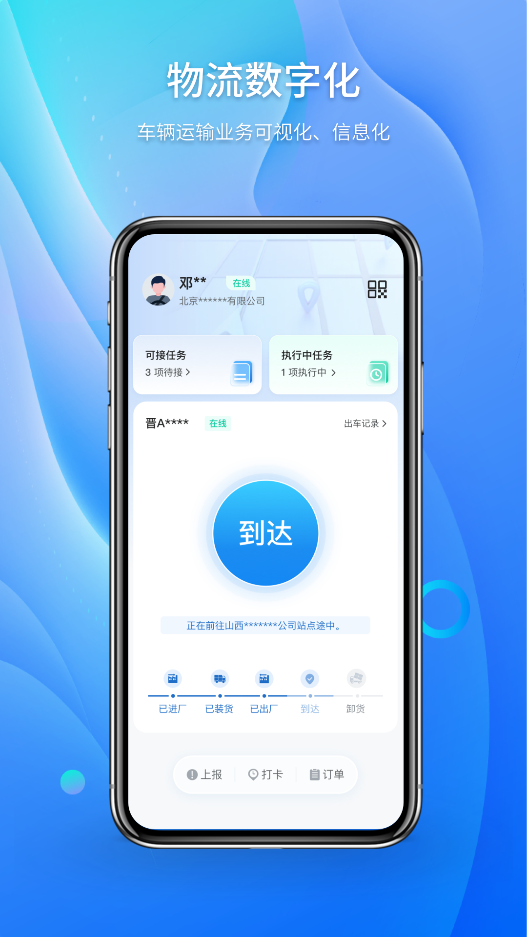 卡车日迹截图