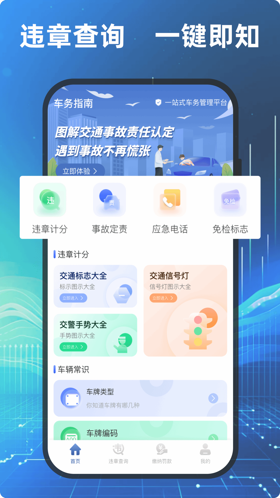 车管违章查询截图