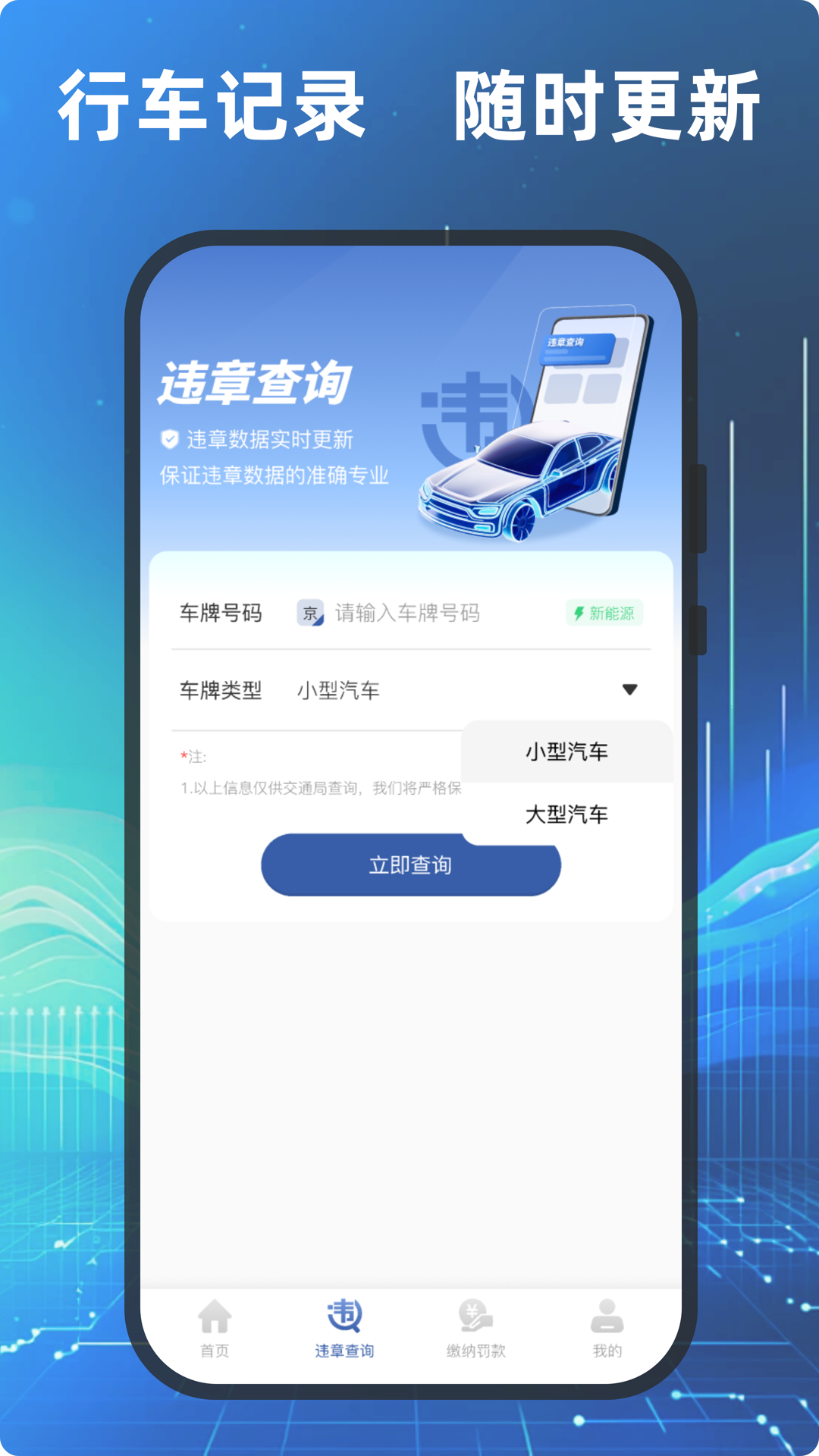 车管违章查询截图