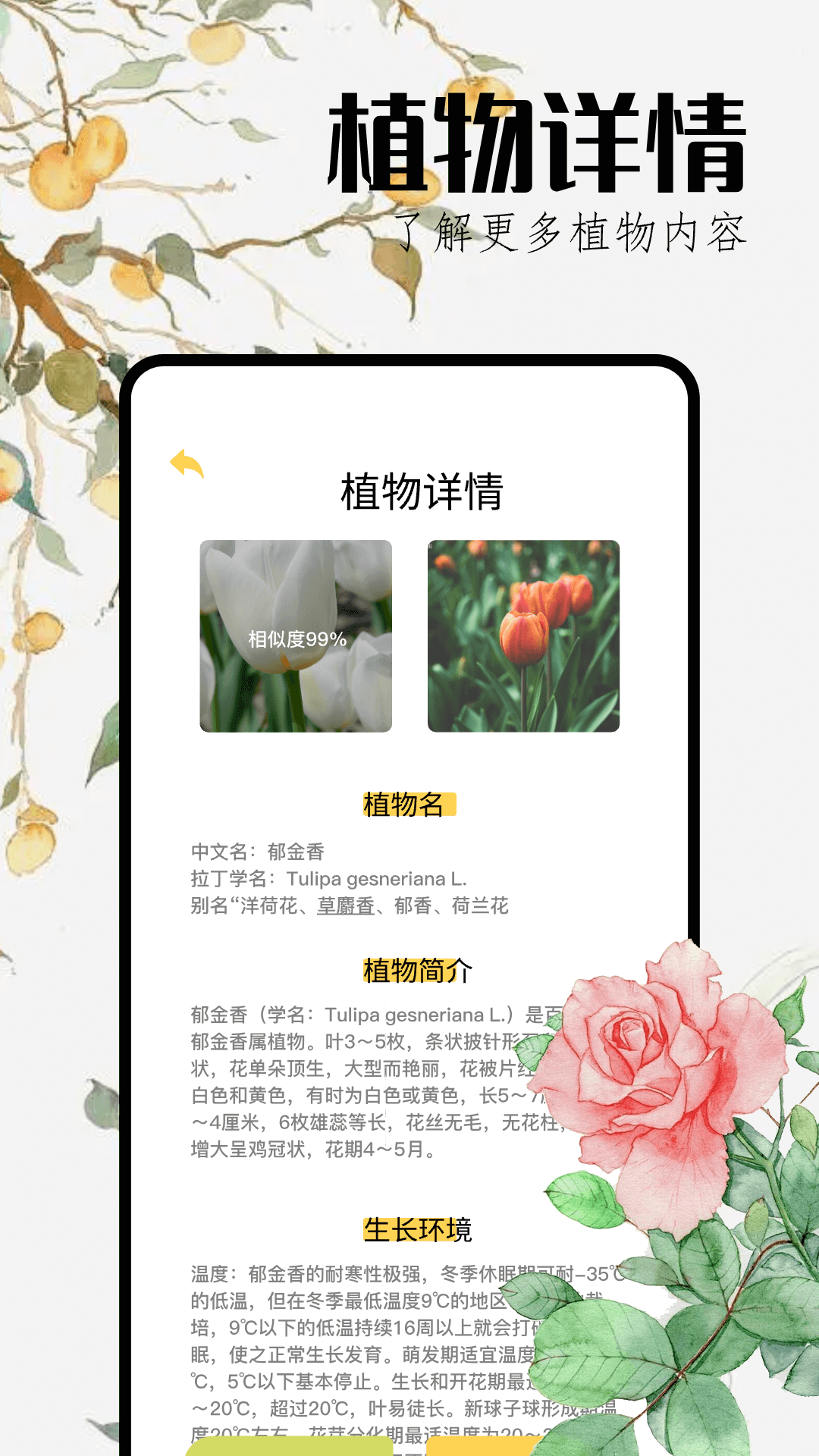 花草妙识截图