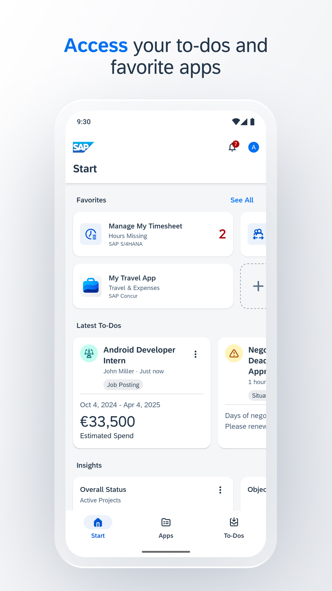SAP Mobile Start截图