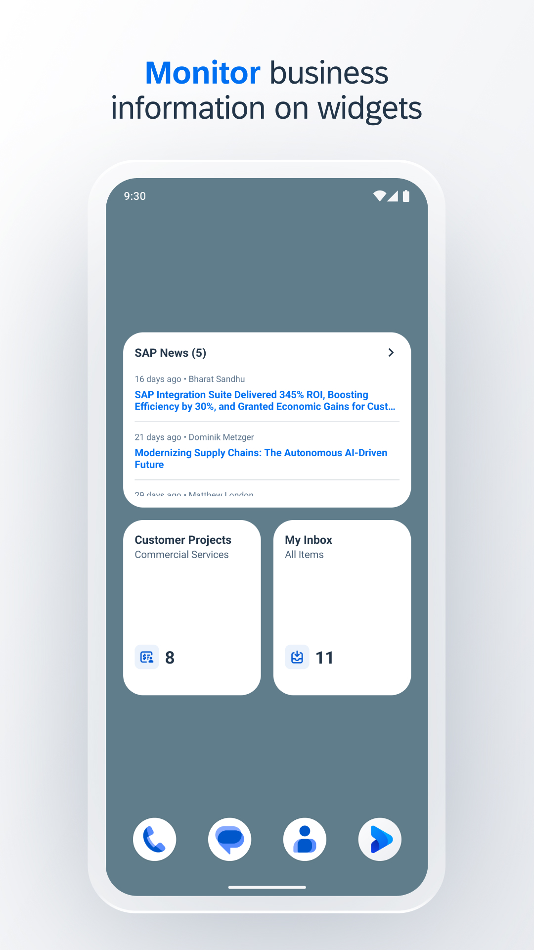 SAP Mobile Start截图