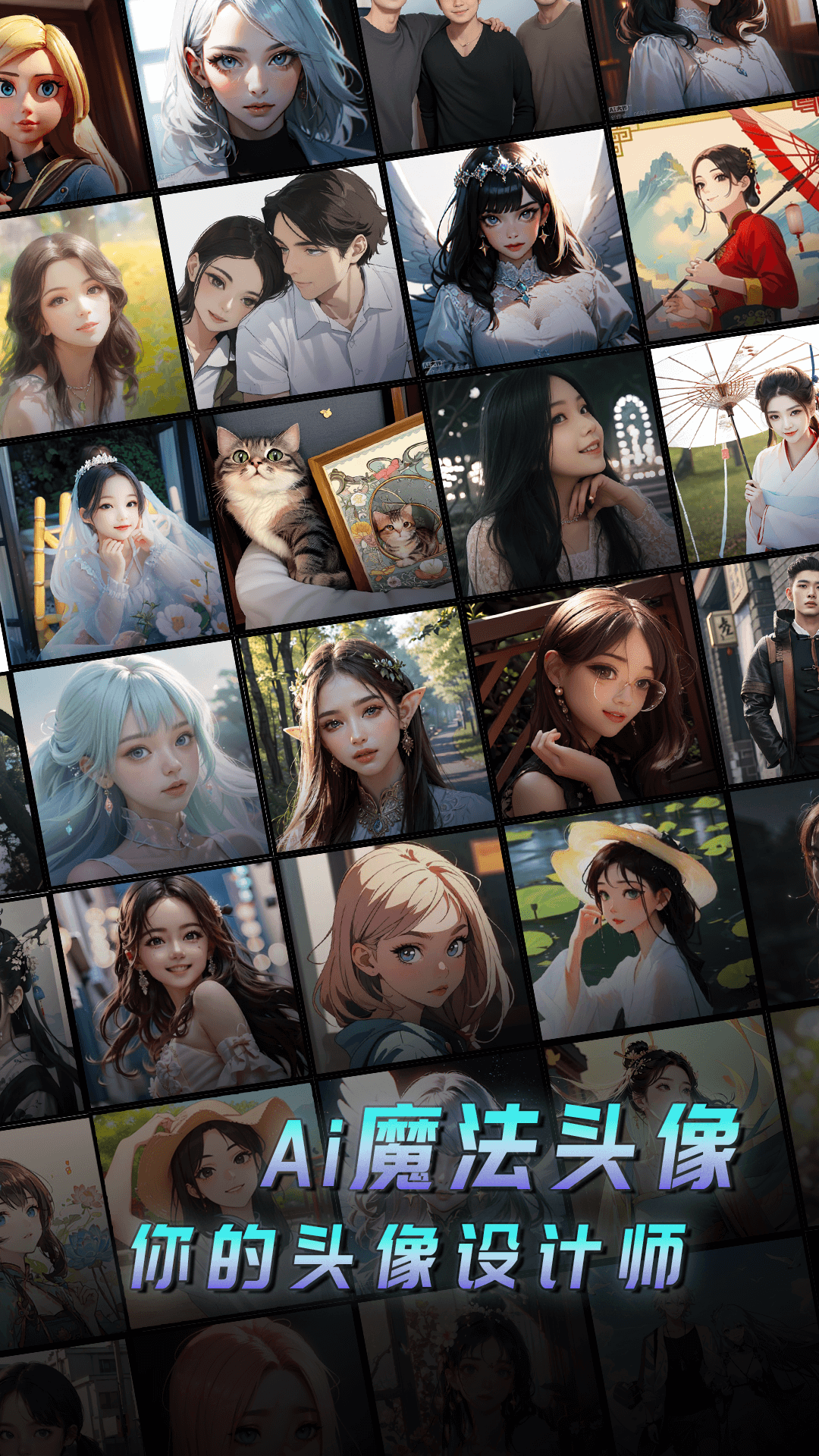 AI魔法头像截图