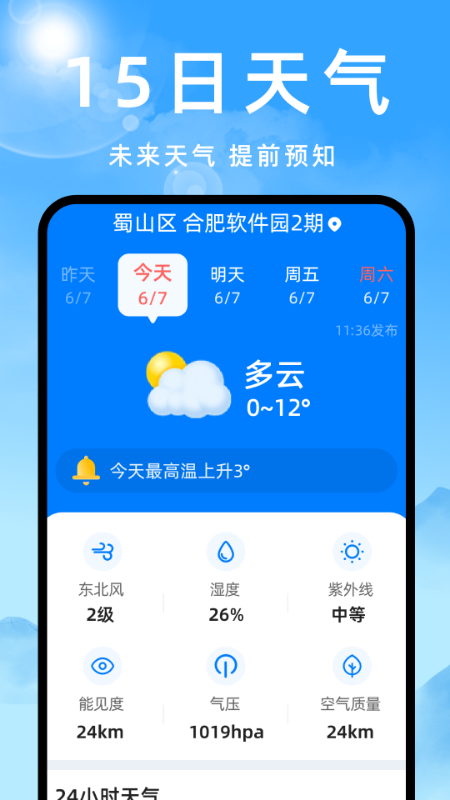 天气预报灵截图