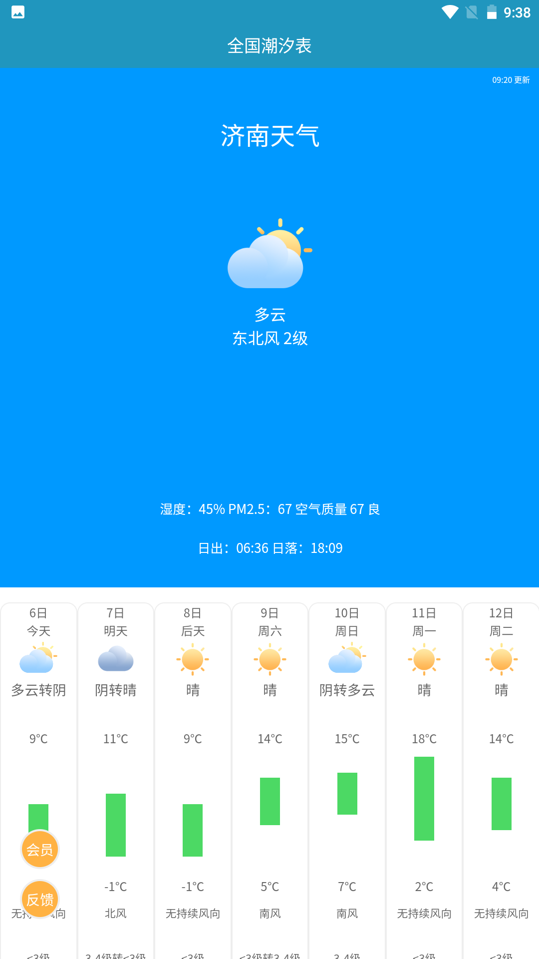 全国潮汐表截图