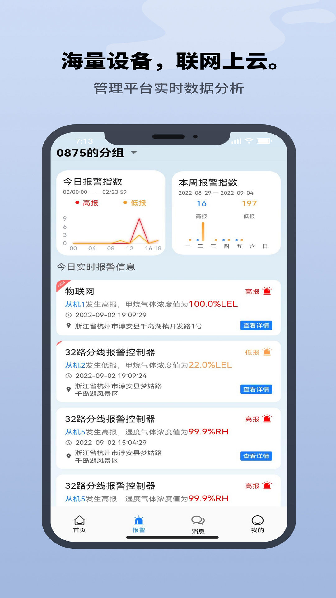 巨迅物联网平台截图