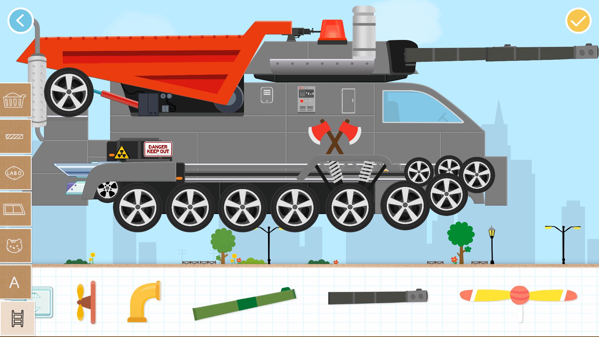 Labo积木汽车2儿童游戏截图