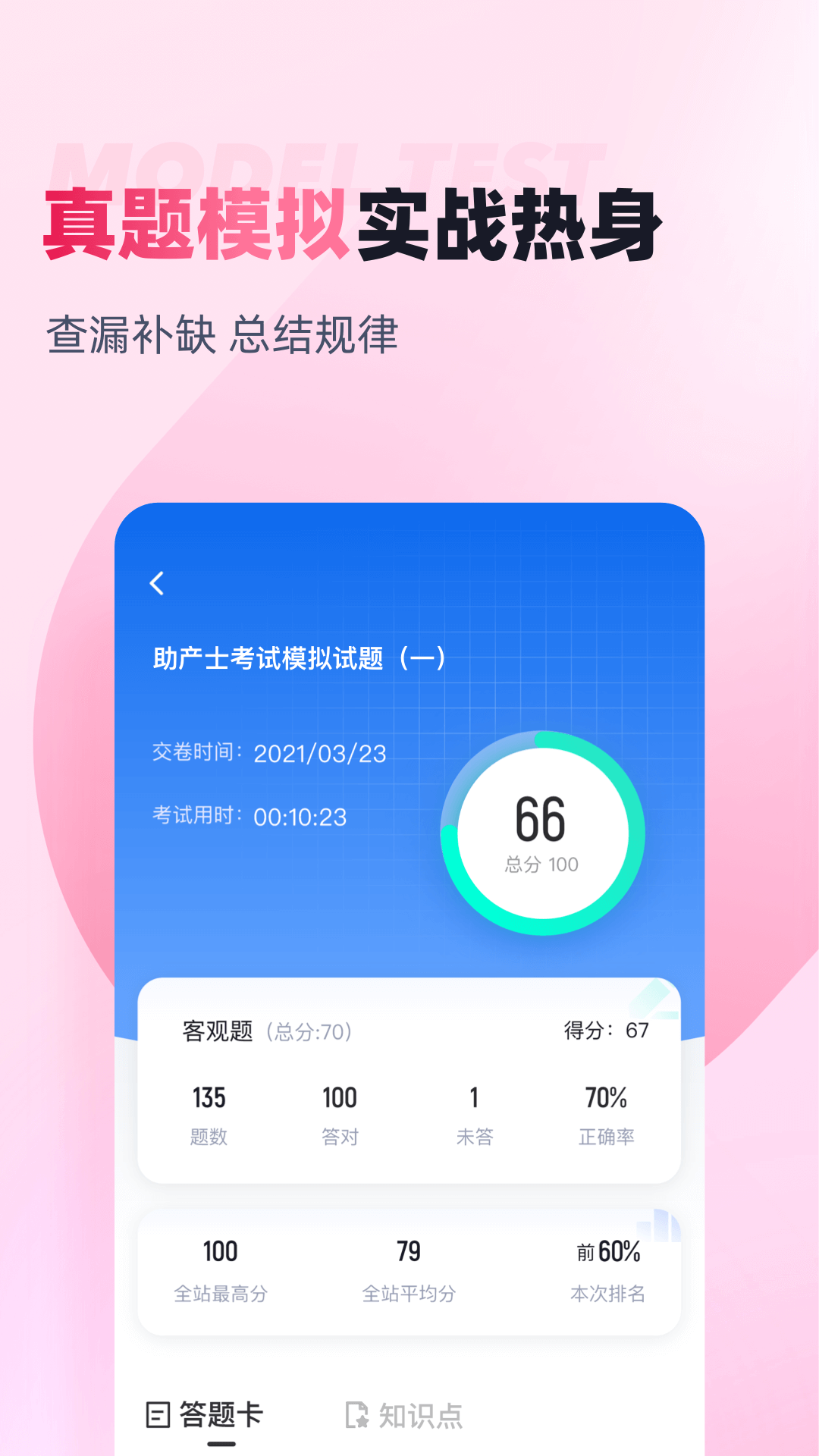 助产士考试聚题库截图