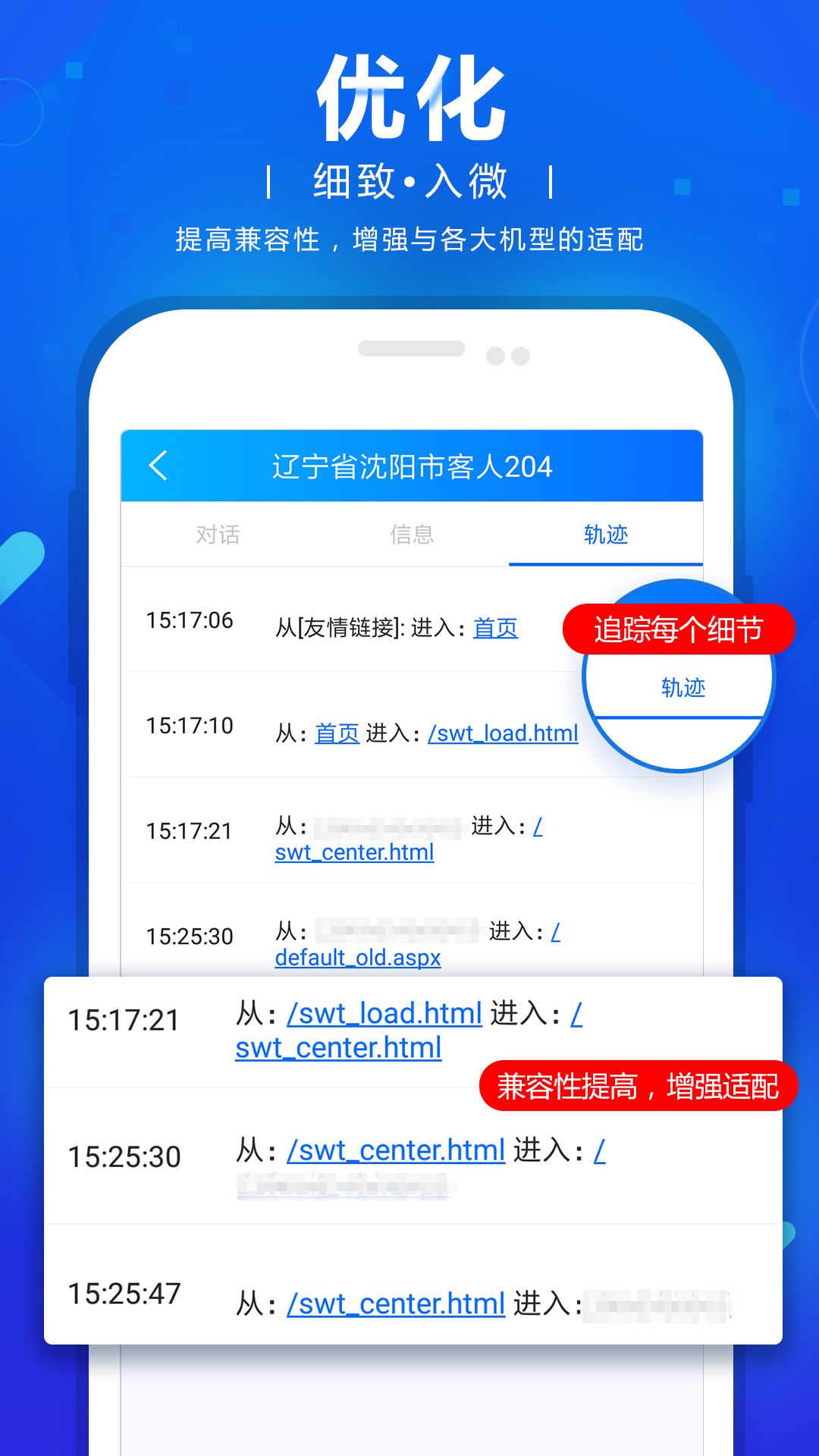 网站商务通截图