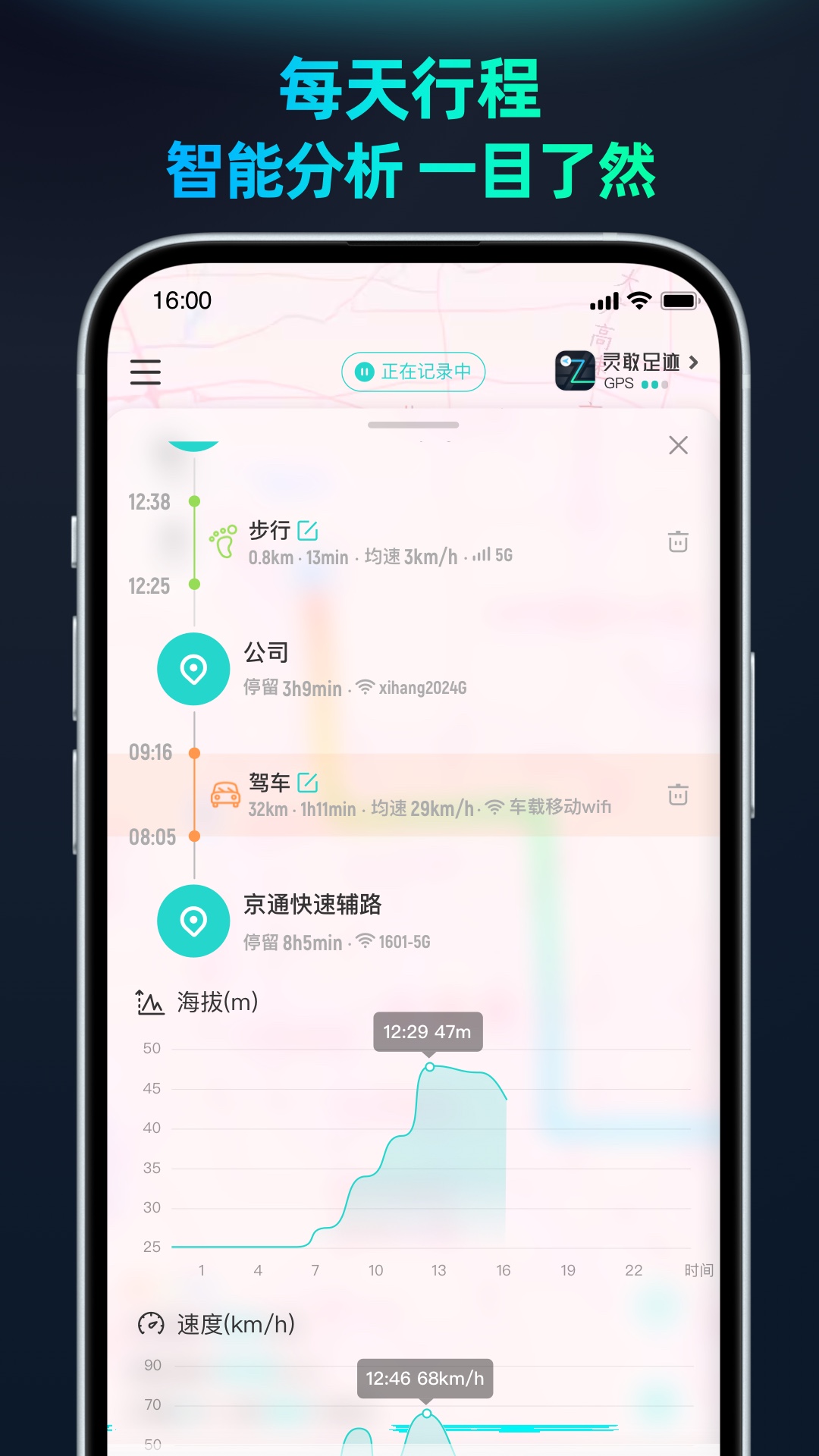 灵敢足迹截图
