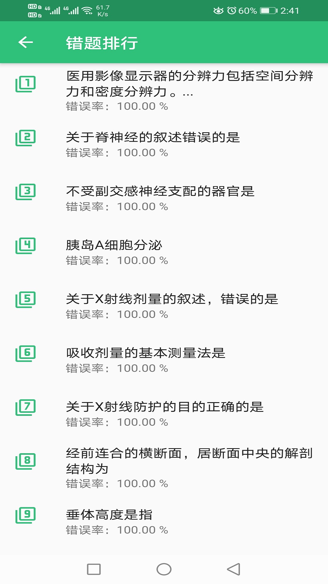 放射医学技术初级师截图