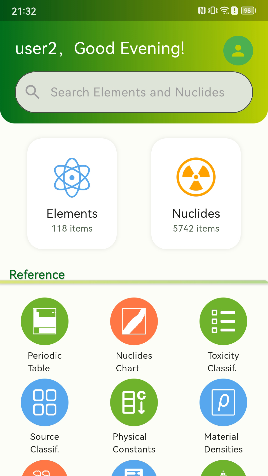 Nuclides截图