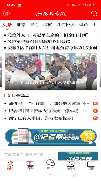 西海都市报截图