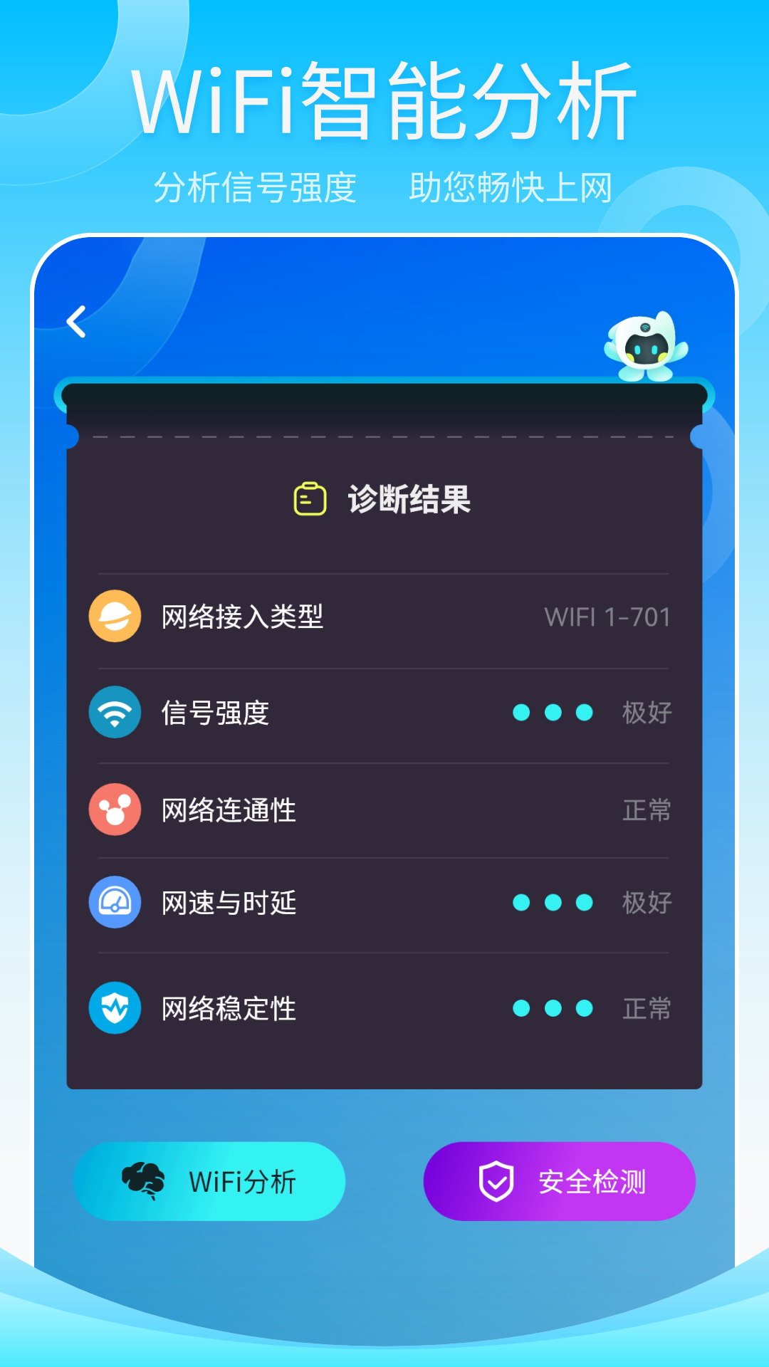无线网测速截图