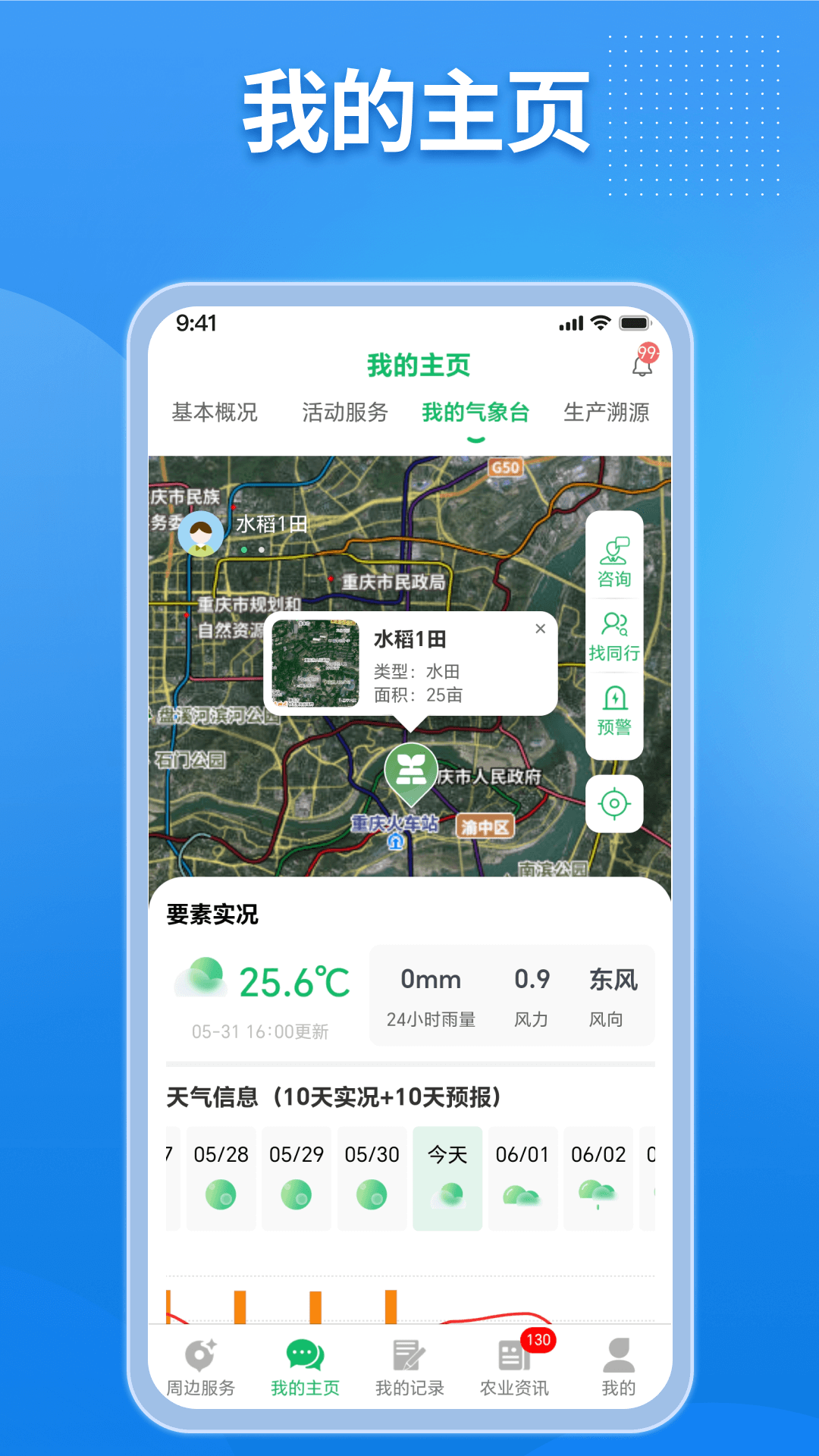 农业天气通截图