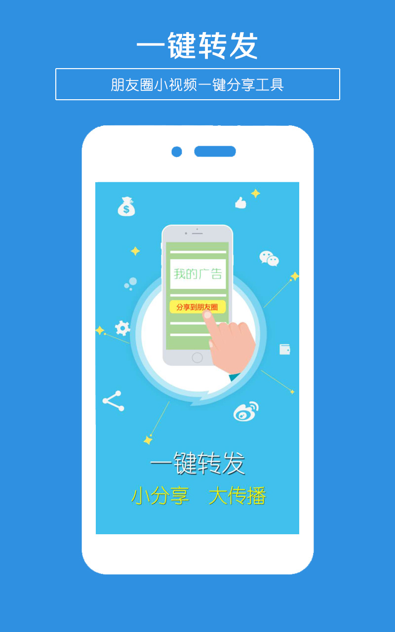 一键转发截图