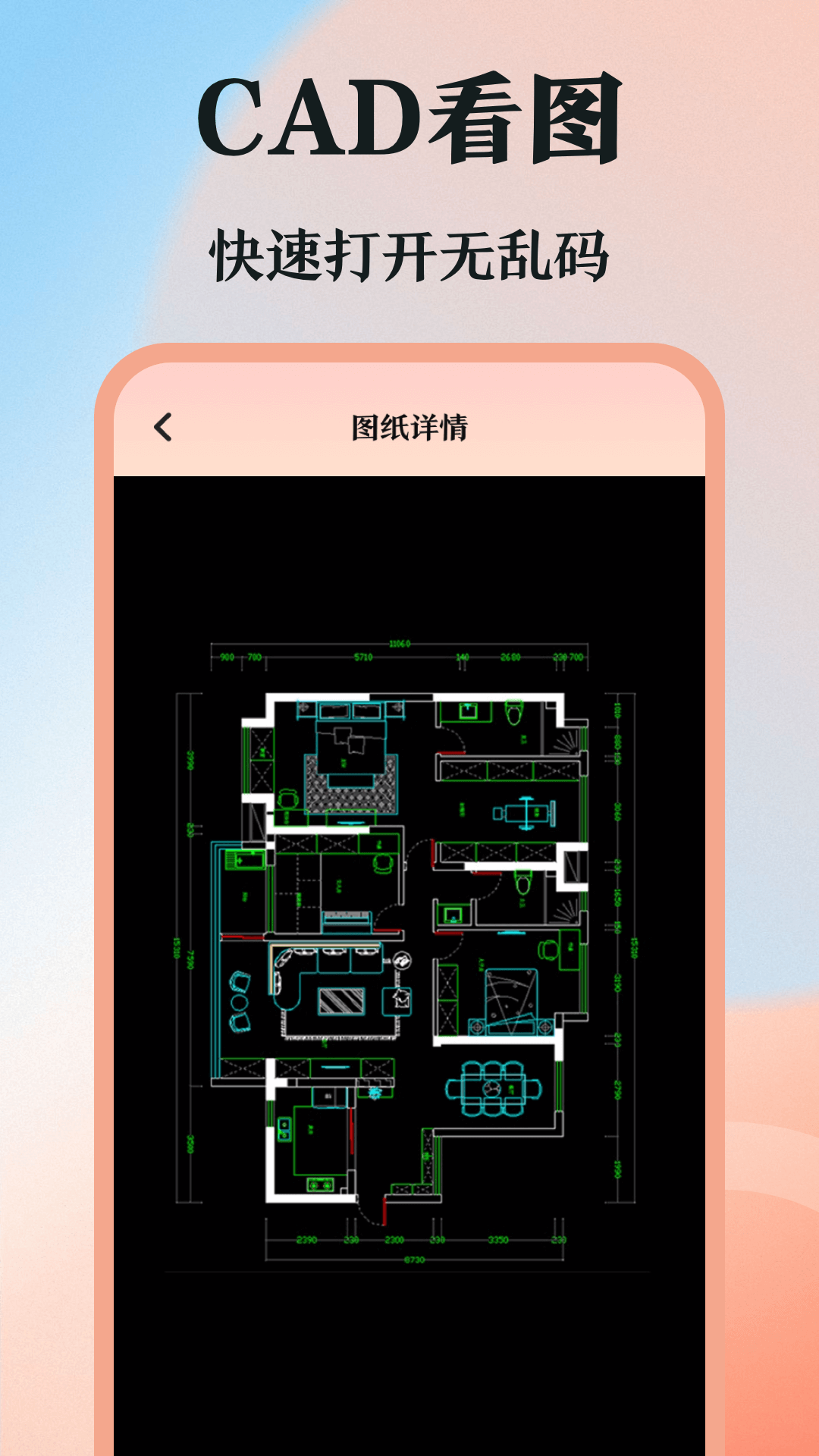 DWG图纸通截图