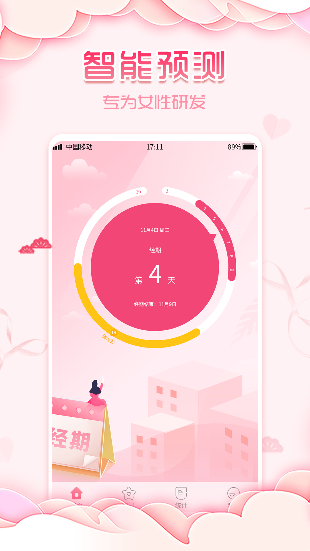 大姨妈月经期助手截图