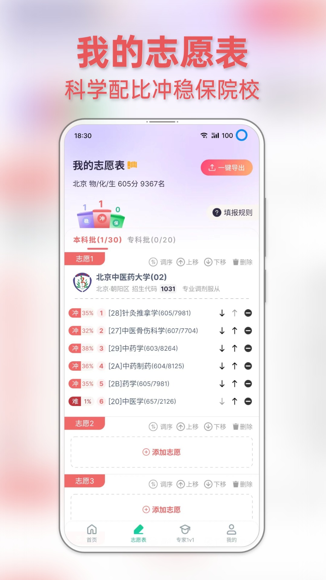 前程志愿截图